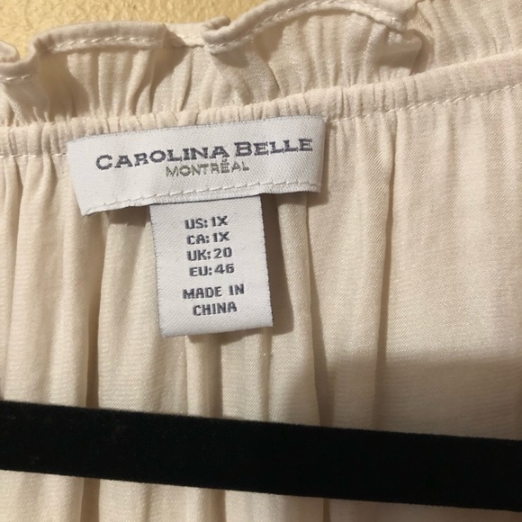 Cream Loose Blouse - Picture 2 of 2